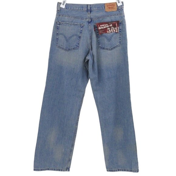 Levi’s VTG Y2K loose straight Jeans 569 jeans 30 x 30 blue - Picture 2 of 9